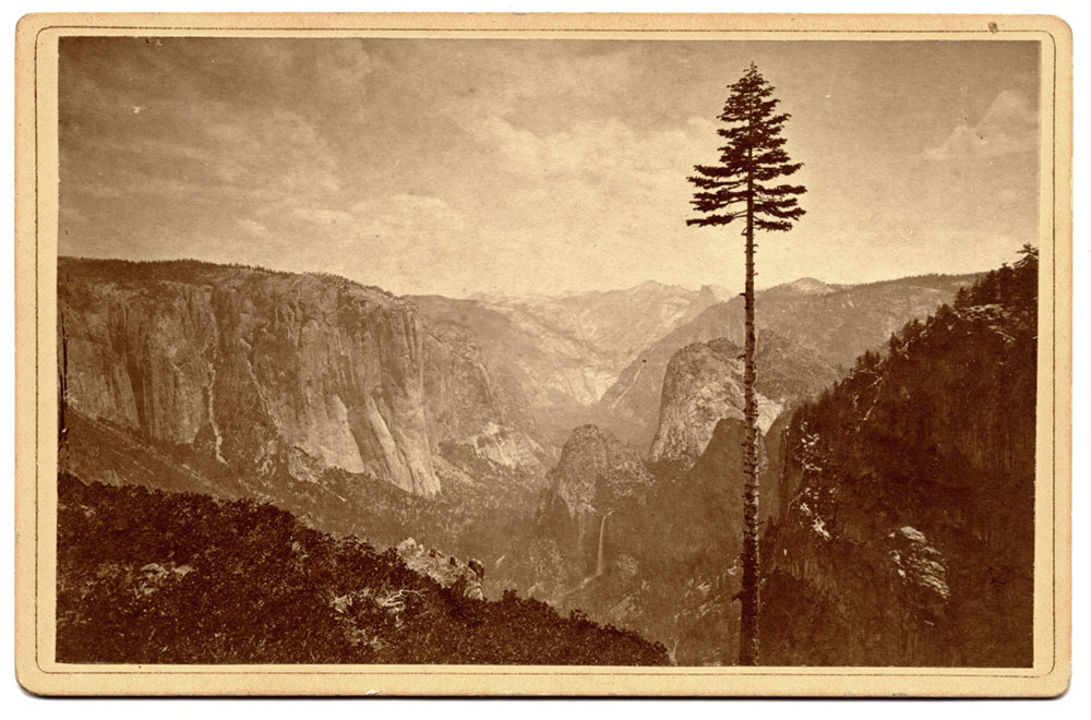Watkins Unnumbered View - The Yosemite Valley from the Mariposa Trail