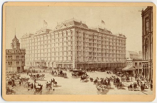 Unnumbered View - Drawing of Palace Hotel