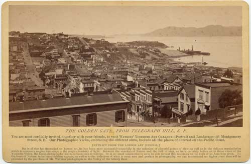 Unnumbered View - The Golden Gate, from Telegraph Hill, S.F.