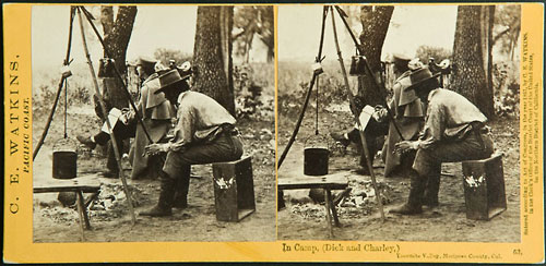 #63 - In Camp, (Dick and Charley)