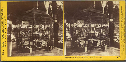 #627 - Mechanics' Institute, 1864, San Francisco.