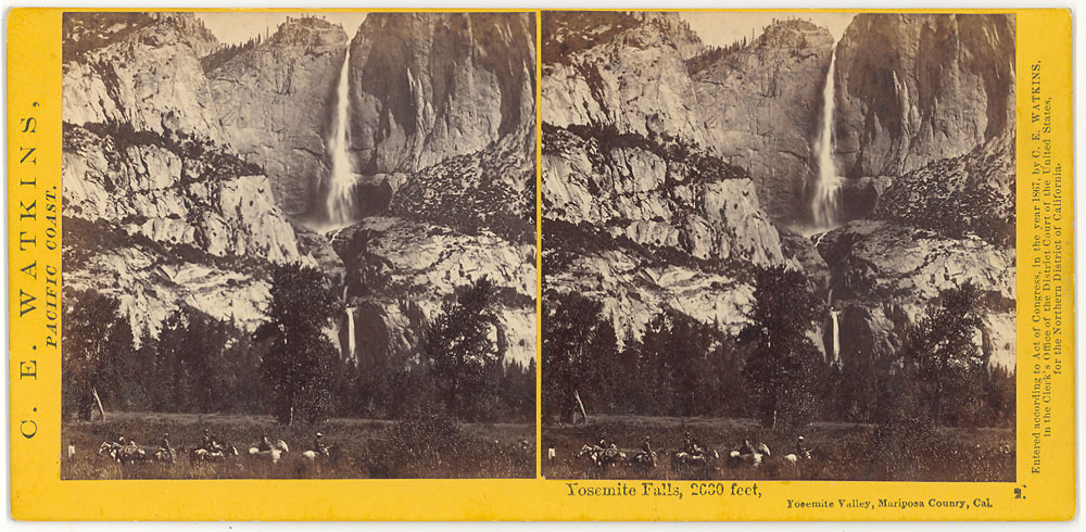 Watkins #2 - Yo Semite Falls, 2630 feet.
