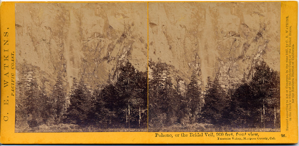Watkins #26 - Bridal Veil, 900 feet, front view