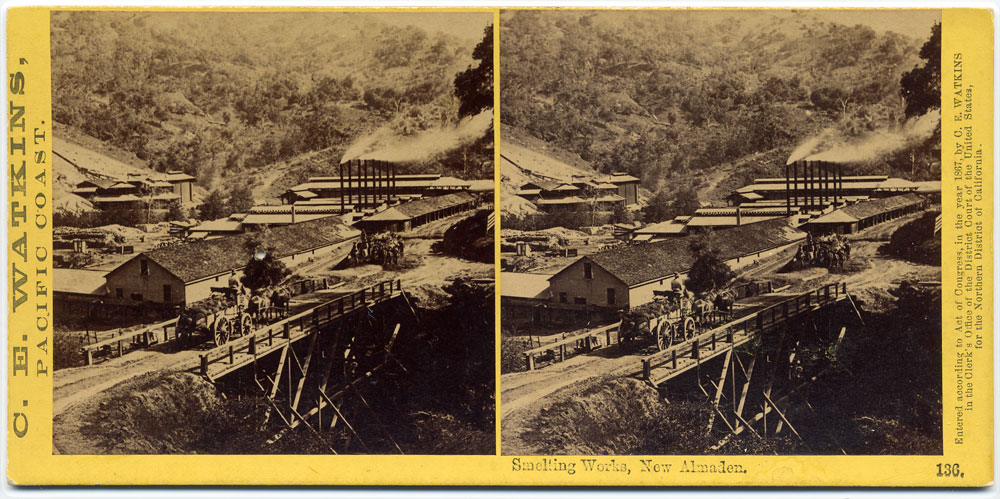 Watkins #136 - Smelting Works, New Almaden