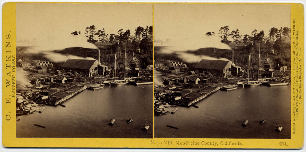 Watkins #294 - Noyo Mill, Mendocino County, California