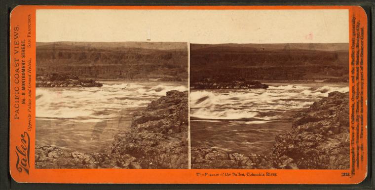 Watkins #1325 - The Passage of the Dalles, Columbia River