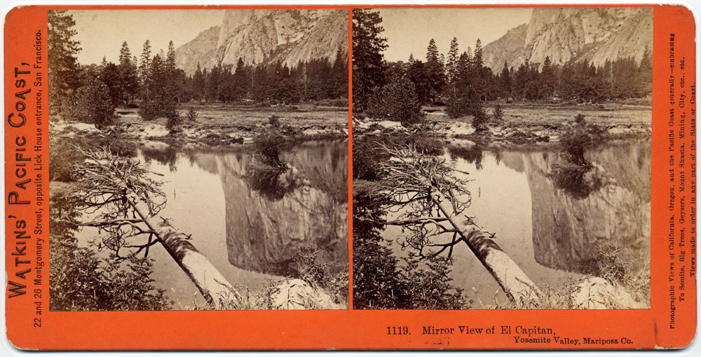 Watkins #1119 - Mirror View of El Capitan