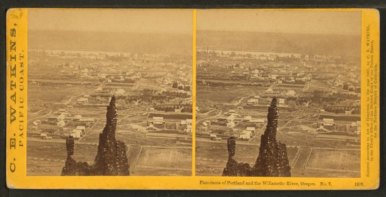 Watkins #1207 - Panorama of Portland #7