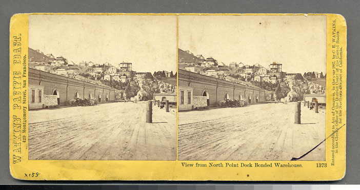 Watkins #1373 - View from North Point Dock Bonded Warehouse