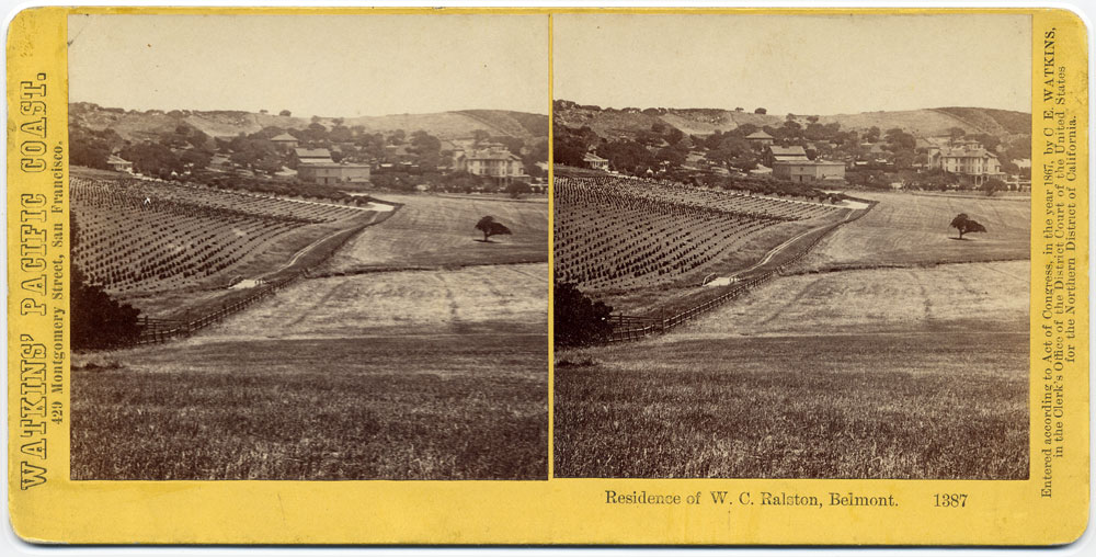 Watkins #1387 - Residence of W.C. Ralston, Belmont
