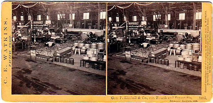 Watkins #1485 - Geo. P. Kimball & Co, con. Fourth and Bryant Sts.