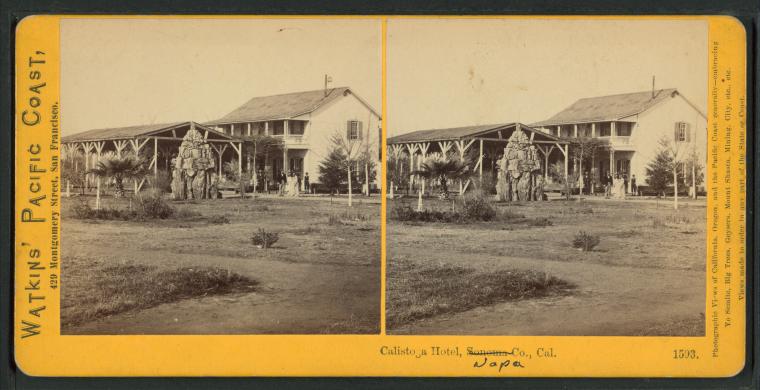 Watkins #1593 - Calistoga Hotel, Napa Co., Cal.