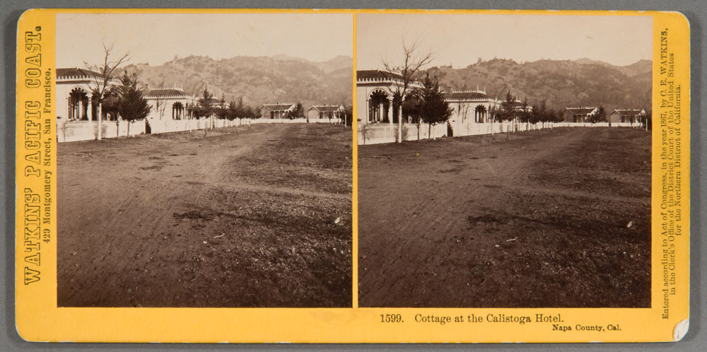 Watkins #1599 - Cottage at the Calistoga Hotel, Napa Co., California