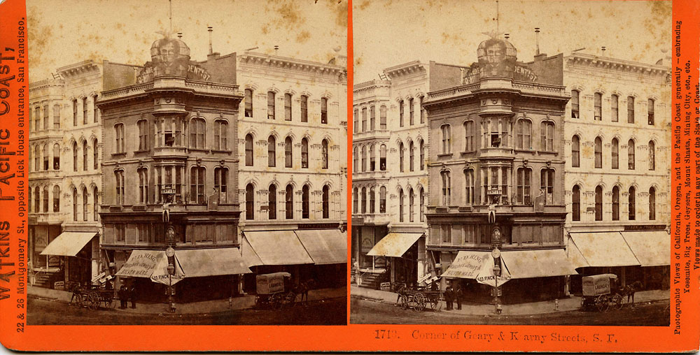 Watkins #1713 - Corner of Geary and Kearny streets, S.F.