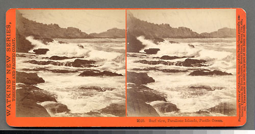 #2040 - Surf View, Farallone Islands, Pacific Ocean