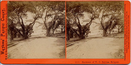 #2110 - Residence of W.C. Ralston, Belmont