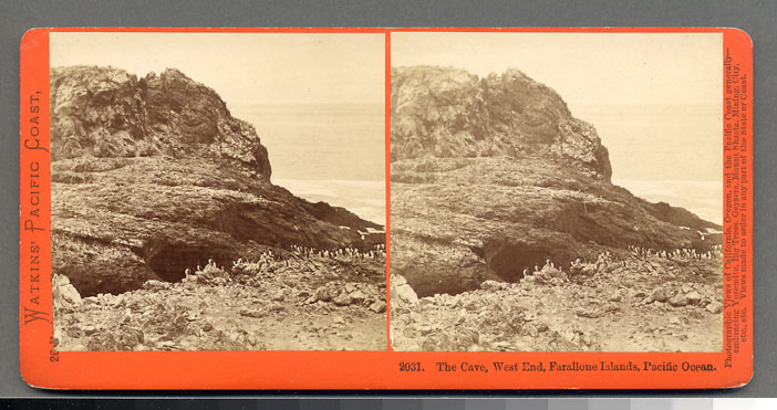 Watkins #2031 - The Cave, West End, Farallone Islands, Pacific Ocean