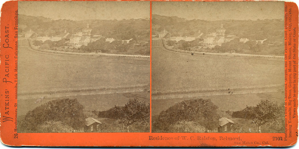 Watkins #2101 - Residence of W.C. Ralston, Belmont, San Mateo Co., Cal.