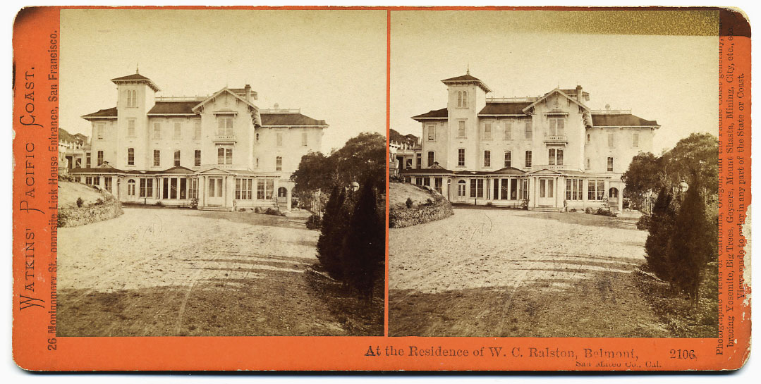 Watkins #2106 - At the Residence of W.C. Ralston, Belmont, San Mateo Co., Cal.