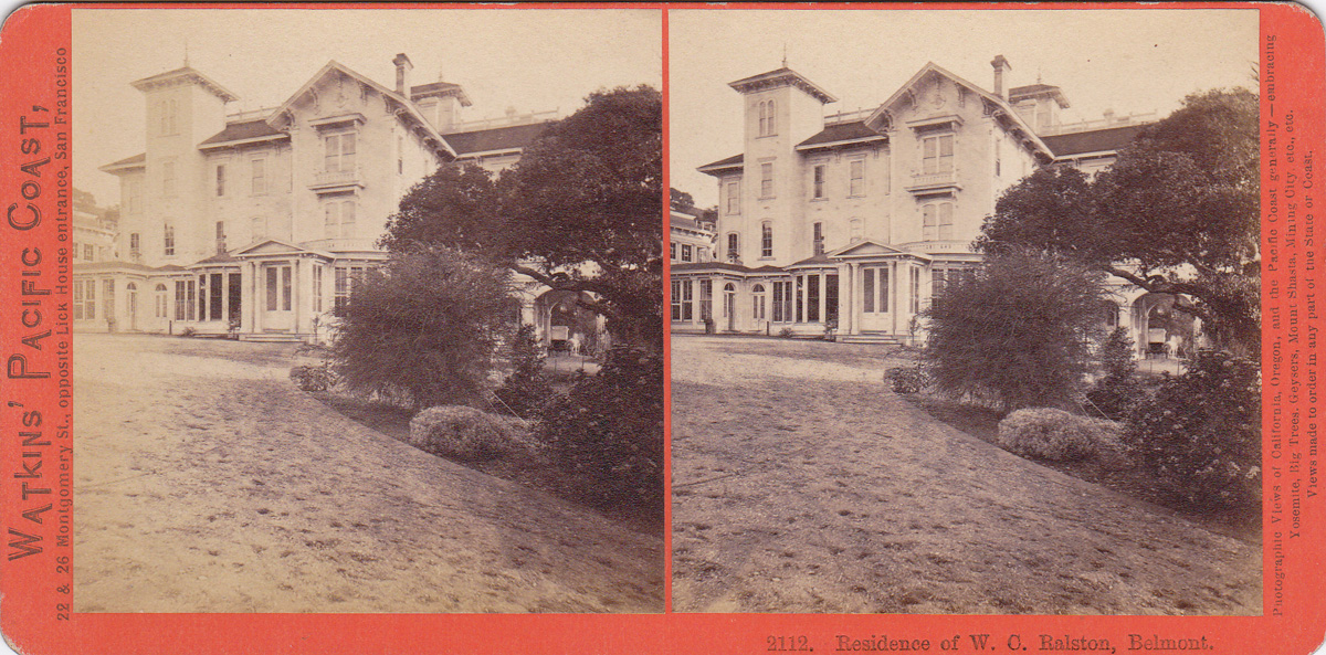 Watkins #2112 - Residence of W. C. Ralston, Belmont