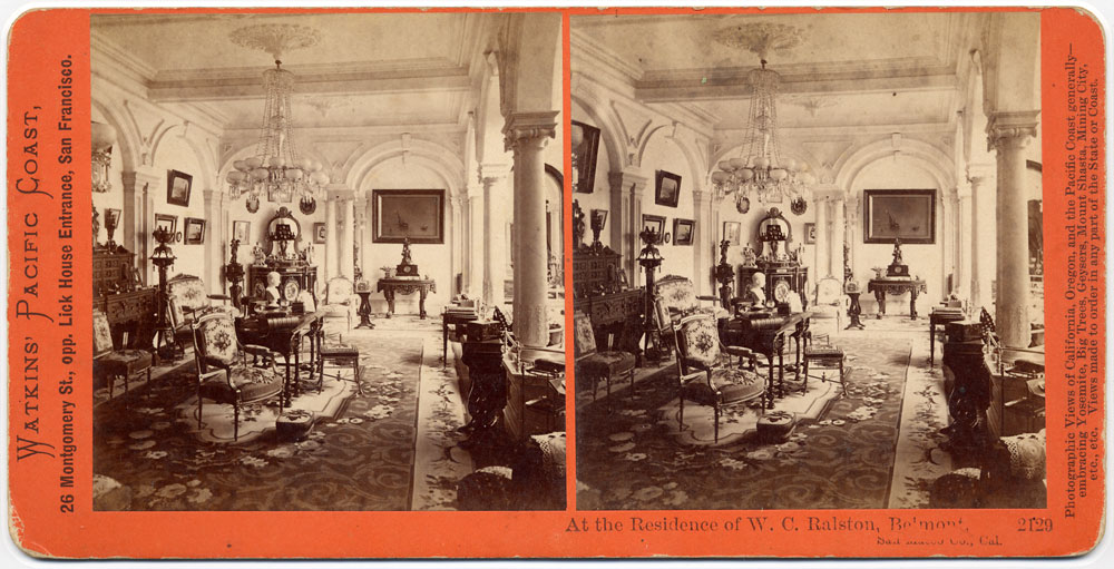 Watkins #2129 - At the Residence of W.C. Ralston, Belmont