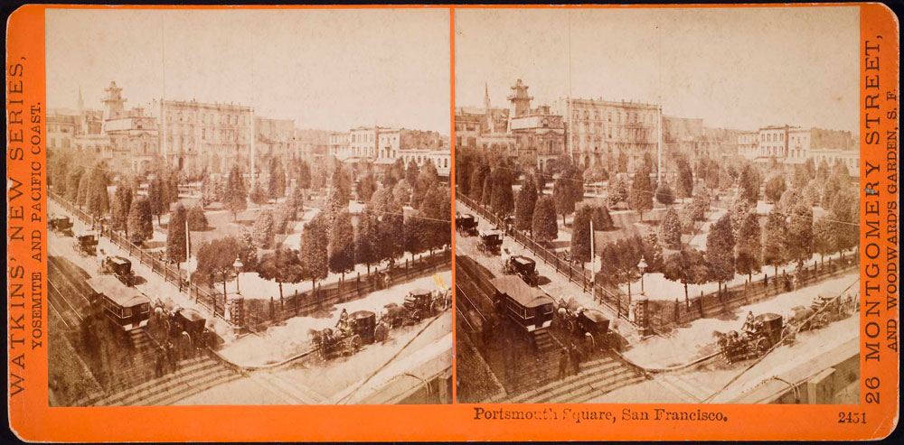 Watkins #2451 - Portsmouth Square, San Francisco.