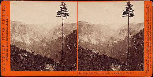 #3091 - The Yo Semite Valley from the old Mariposa Trail