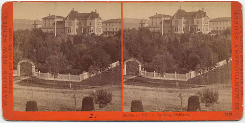 #3313 - McClure's Military Academy, Oakland.