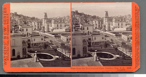 #3638 - View from the Residence of Chas. Crocker, Esq., S.F. California St.