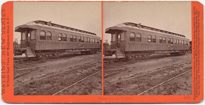 Watkins #3319 - Palace Car, D.O. Mills.