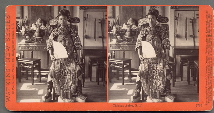 Watkins #3765 - Chinese Actor, San Francisco.