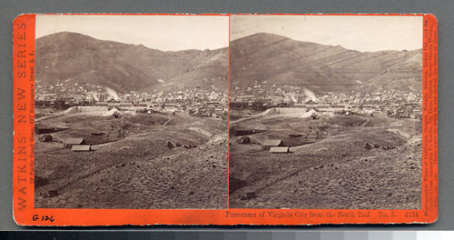#4124 - Panorama of Virginia City from North End, Nev. #5