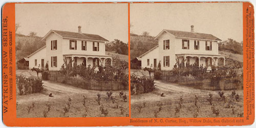 #4401 - Residence of N.C. Carter, Esq., Willow Dale, San Gabriel, Cal.