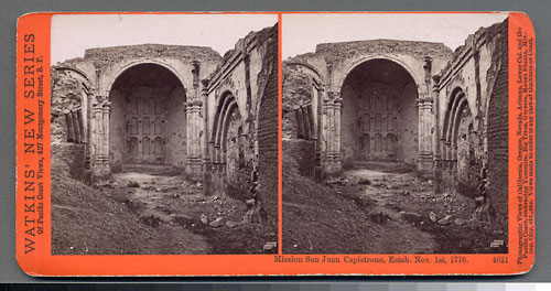 #4621 - Mission San Juan Capistrano, Estab. Nov. 1st, 1776, Cal.
