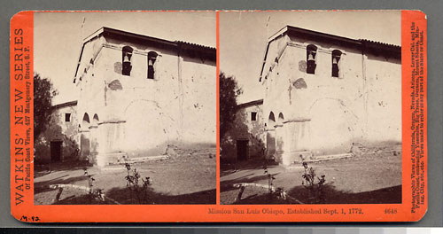 #4648 - Mission San Luis Obispo, Established Sept. 1, 1772, Cal.