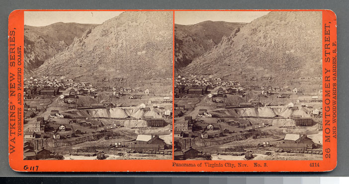 Watkins #4114 - Panorama of Virginia City, Nev. #3