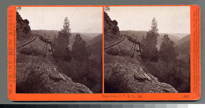 Watkins #4203 - Cape Horn, C.P.R.R., Cal.