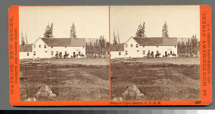 Watkins #4207 - Summit Valley Station, C.P.R.R., Cal.