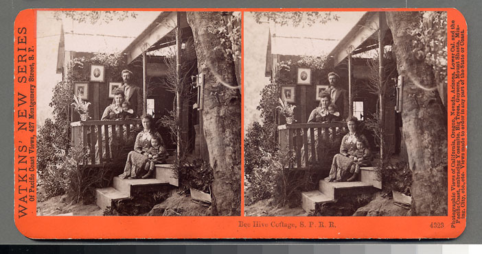 Watkins #4323 - Bee Hive Cottage, S.P.R.R., Cal.