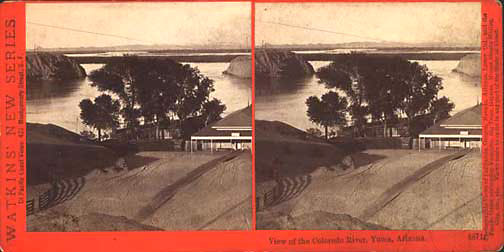 Watkins #4871 - View of the Colorado River, Yuma, Arizona.