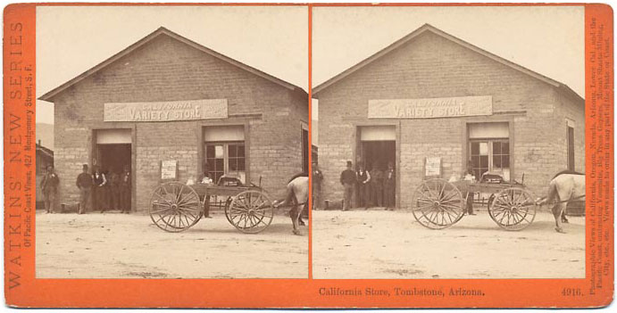 Watkins #4916 - California Store, Tombstone, Arizona.