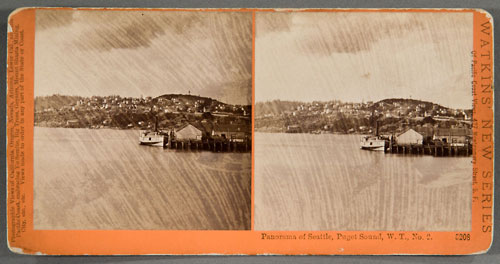 #5208 - Panorama of Seattle, Puget Sound, W.T., No. 2.