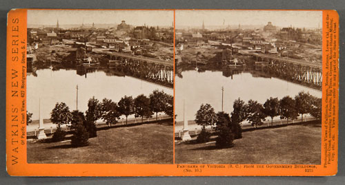 #5273 - Panorama of Victoria, (B.C.), from the Gov't Buildings, No. 10.