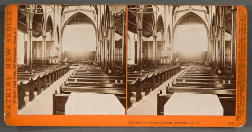 #5294 - Interior of Christ Church, Victoria, (B.C.).