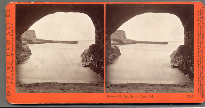 Watkins #5046 - Natural Bridge. Santa Cruz, Cal.