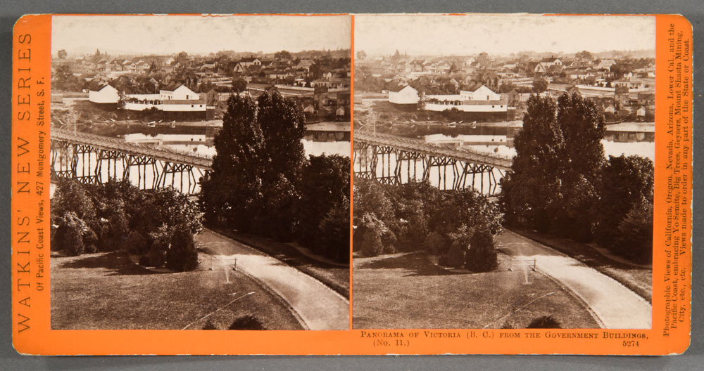 Watkins #5274 - Panorama of Victoria. (B.C.). from the Gov't Buildings, No. 11.
