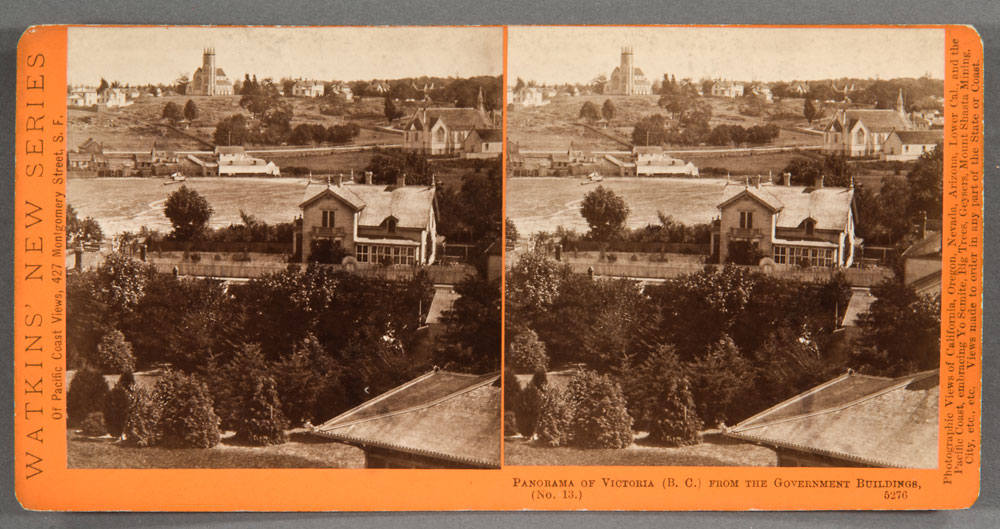 Watkins #5276 - Panorama of Victoria, (B.C.), from the Gov't Buildings. No. 13.