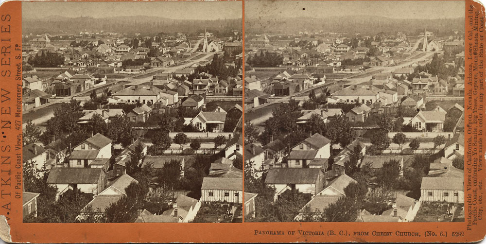 Watkins #5282 - Panorama of Victoria, (B.C.). from Christ Church, No. 6.