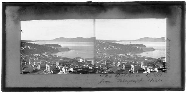 Unnumbered View - The Golden Gate from Telegraph Hill