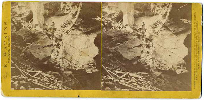 Watkins Unnumbered View - Ladders at Vernal Fall